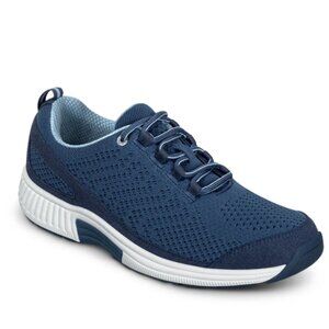 Orthofeet Women's Coral Sneakers Navy / Light Blue